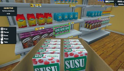 Supermarket Simulator