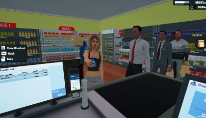 Supermarket Simulator