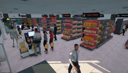 Supermarket Simulator