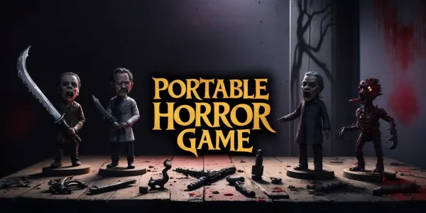 Collectible Figures Unveil Unconventional Weapon Upgrades in Upcoming Portable Horror Game