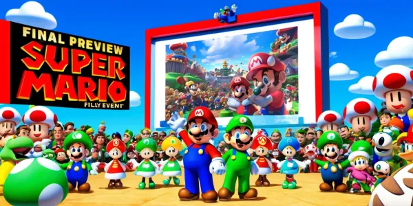 Final Preview Sparks Anticipation for Super Mario Film Event