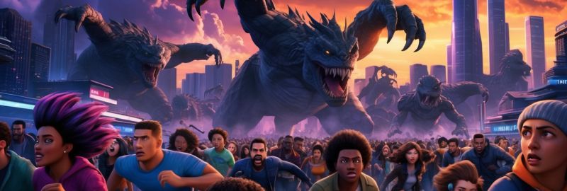 Urban Titans: A Cinematic Monster Adventure