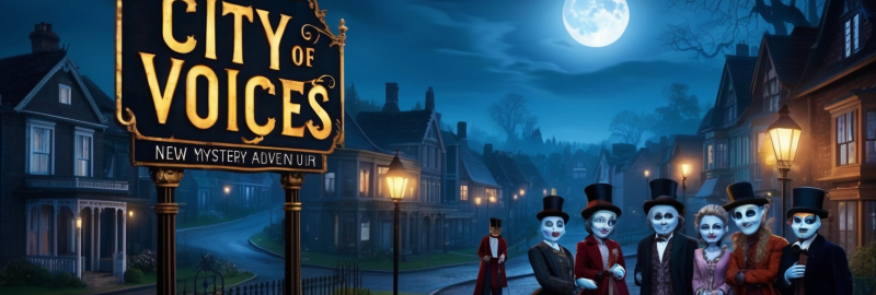 Unveiling City of Voices: A New Mystery Adventure in Suburban England