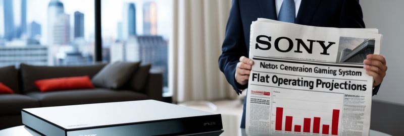 Sony Treads Cautiously Toward Next-Gen Console Amid Flat Operating Projections