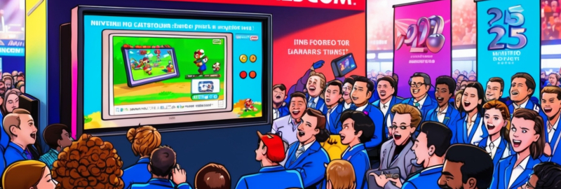 Nintendo Turns Heads at Gamescom with Handheld Sequel Demos and 2025 Launch Hints