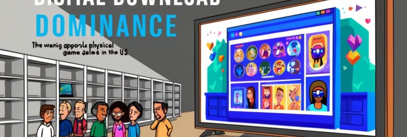 Digital Download Dominance: The Waning Appeal of Physical Game Sales in the US
