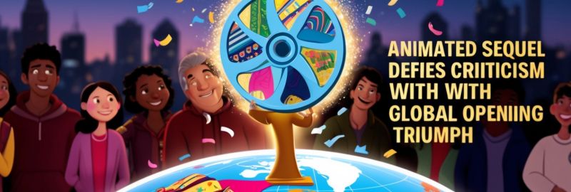 Animated Sequel Defies Criticism with Global Opening Triumph