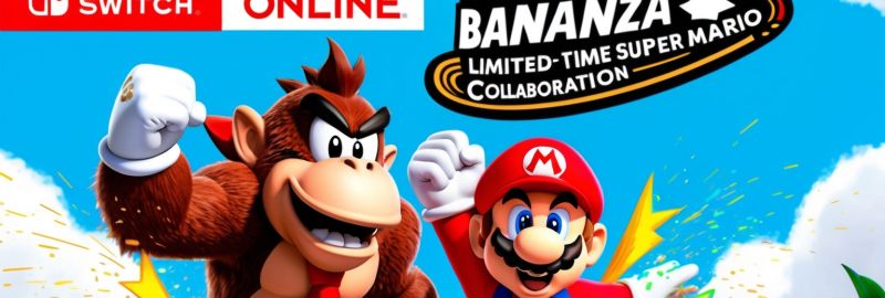Donkey Kong Bananza Sparks Limited-Time Super Mario Collaboration on Nintendo Switch Online