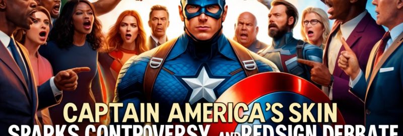 Captain America's Summer Skin Sparks Controversy and Redesign Debate in Marvel Rivals
