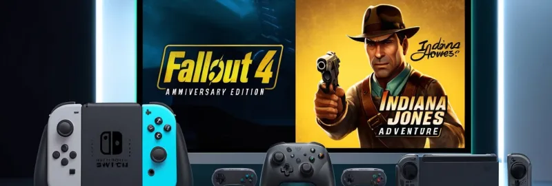 Nintendo Switch 2 Unveils Blockbuster Lineup with Fallout 4 Anniversary Edition and Indiana Jones Adventure