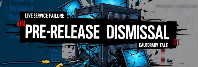 Pre-Release Dismissal: The Cautionary Tale of a Live-Service Failure